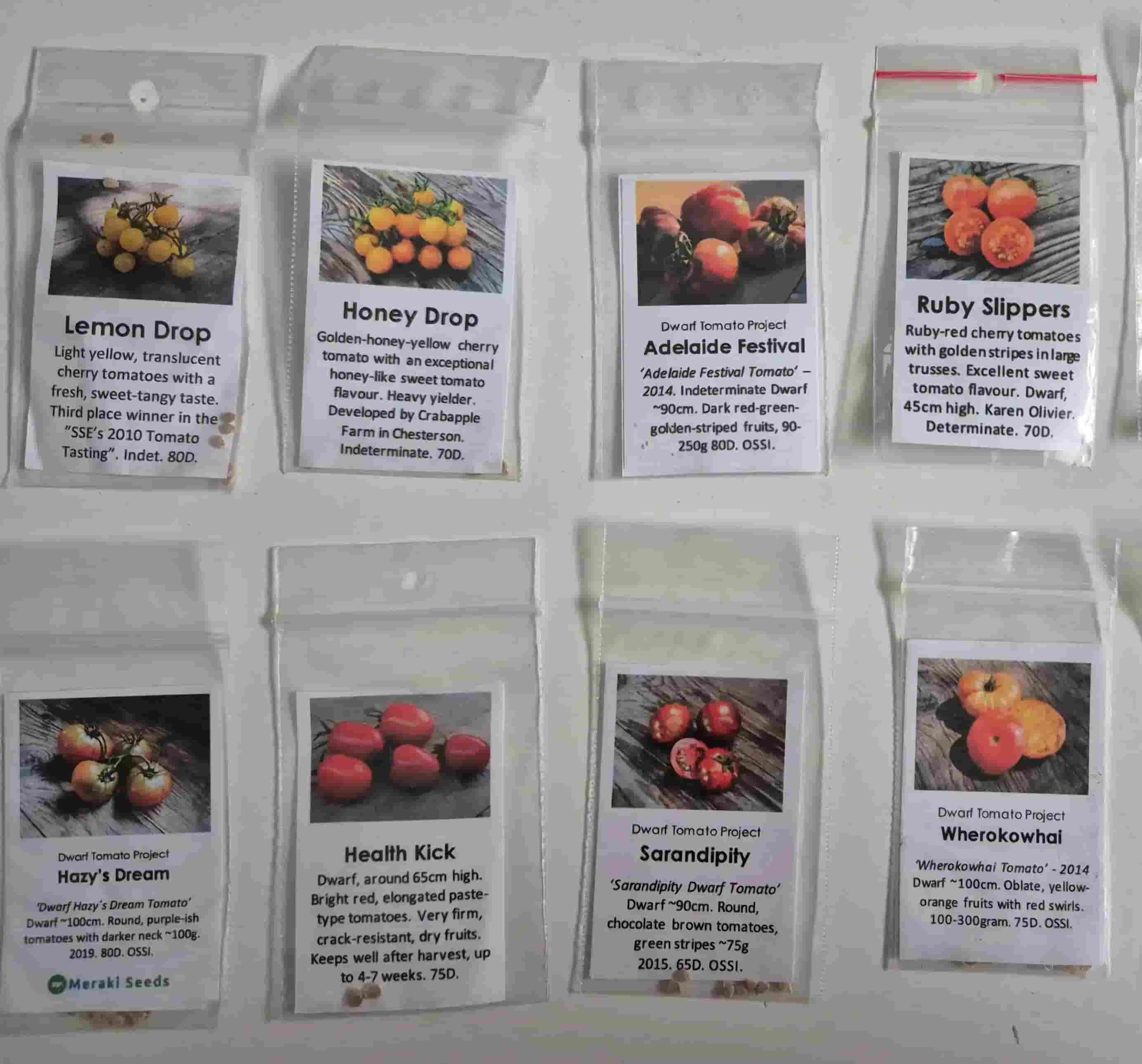 dwarf tomato project seeds